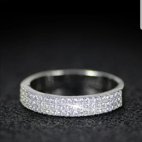 Jewelry - Engagement bridal wedding white sapphire new rings